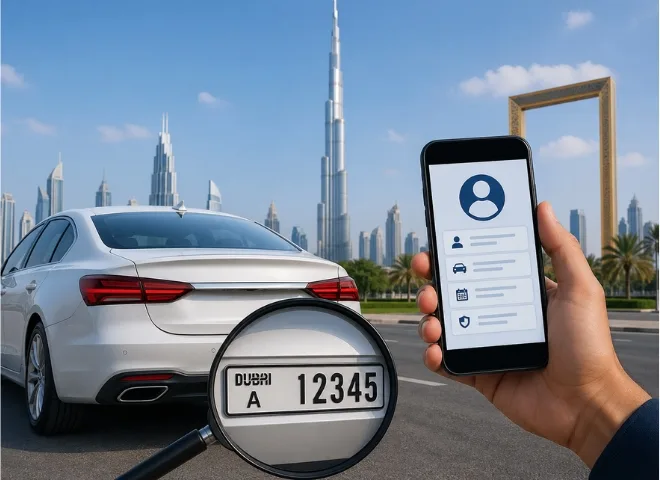 How To Do Dubai Number Plate Check For Car Owner Details