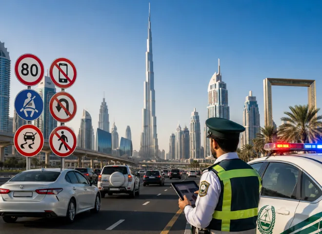 Dubai Traffic Rules & Fines 2026
